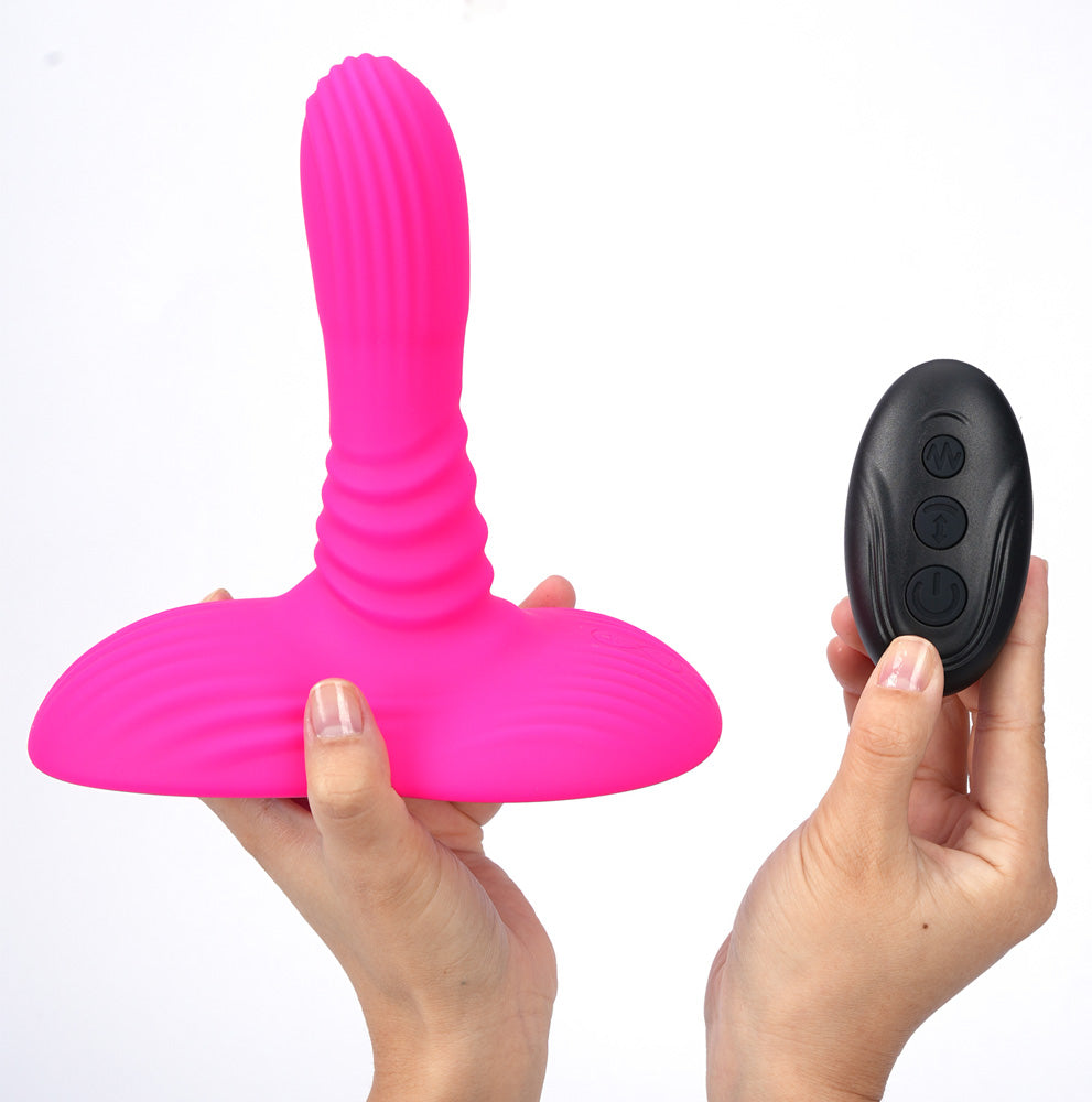 Maia Adira – USB Rechargeable Wireless Remote Thrusting Vibrator (6.5 inches) Secondary image