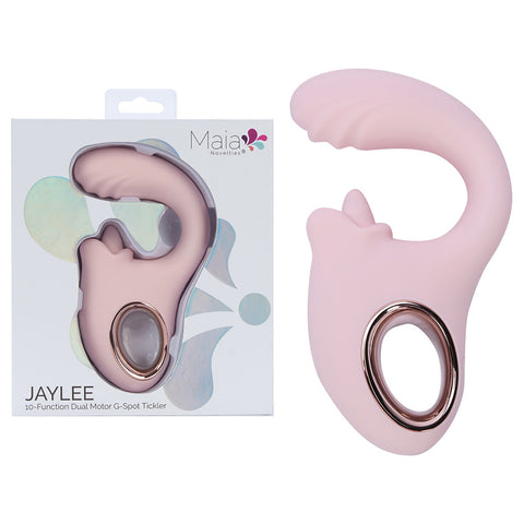 Maia Jaylee – USB Rechargeable Dual Motor Vibrator Pink > Vibrators > Ladies > Clitoral Vibrators and Stimulators