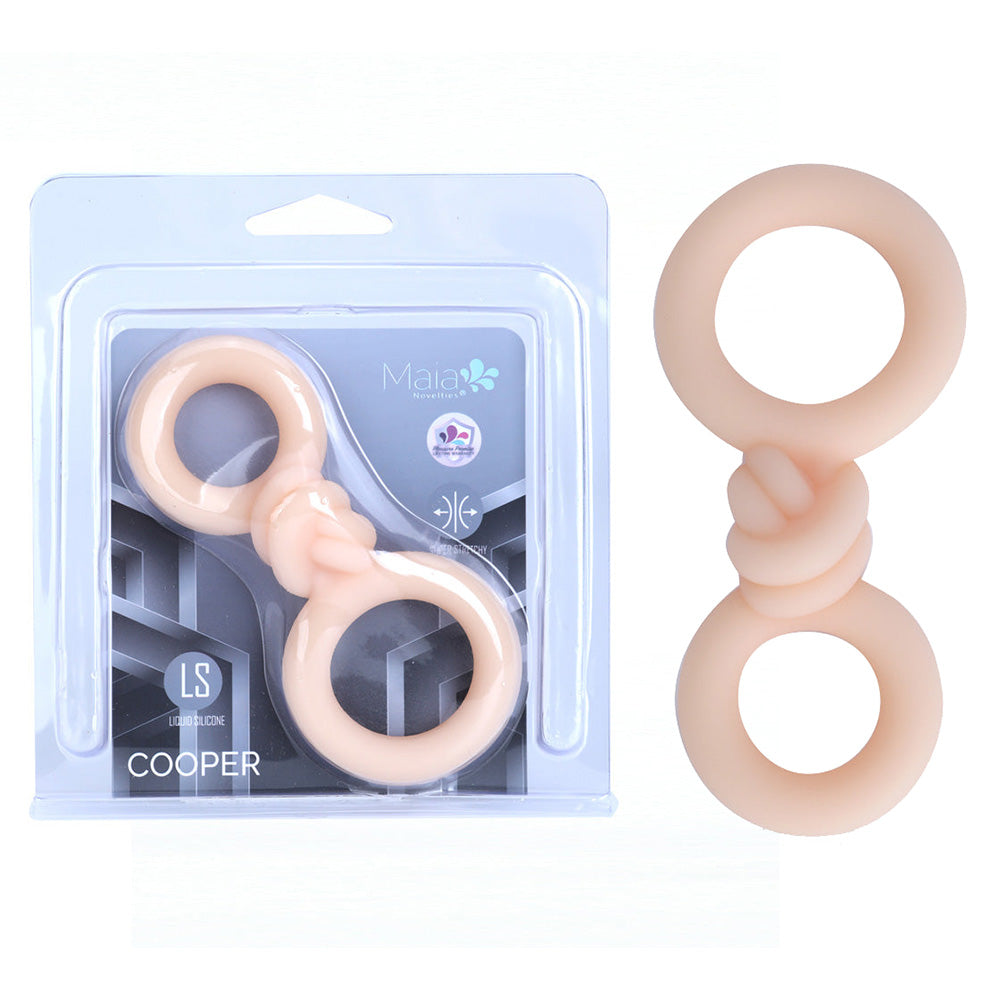 Maia Cooper Cock & Ball Rings – Liquid Silicone Dual Ring Flesh > Cock Ring > Single