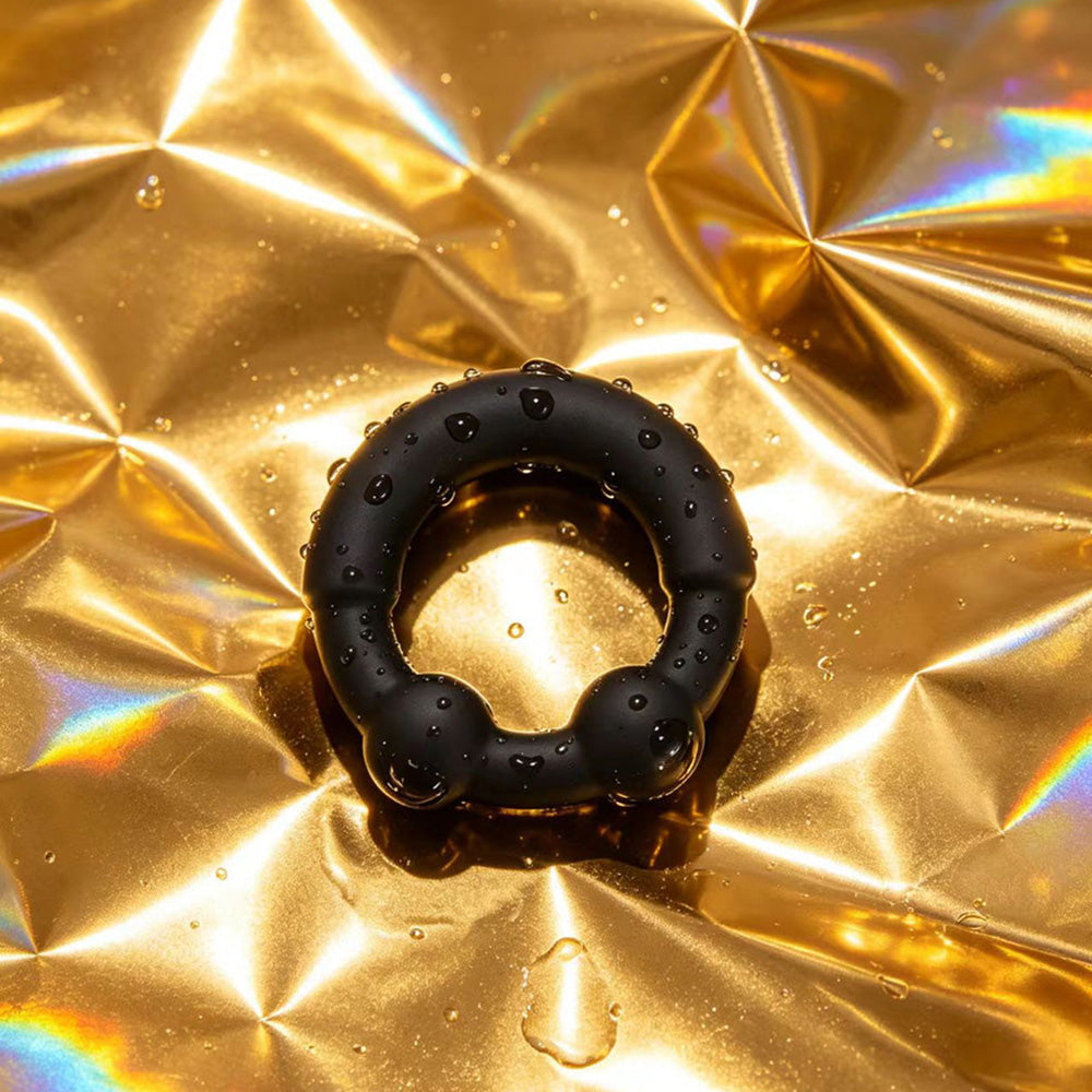 Maia AXEL Beaded Cock Ring > Cock Ring > Single