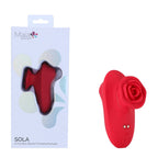 Maia SOLA USB Rechargeable Thumping Finger Vibrator Red > Vibrators > Finger Vibrators