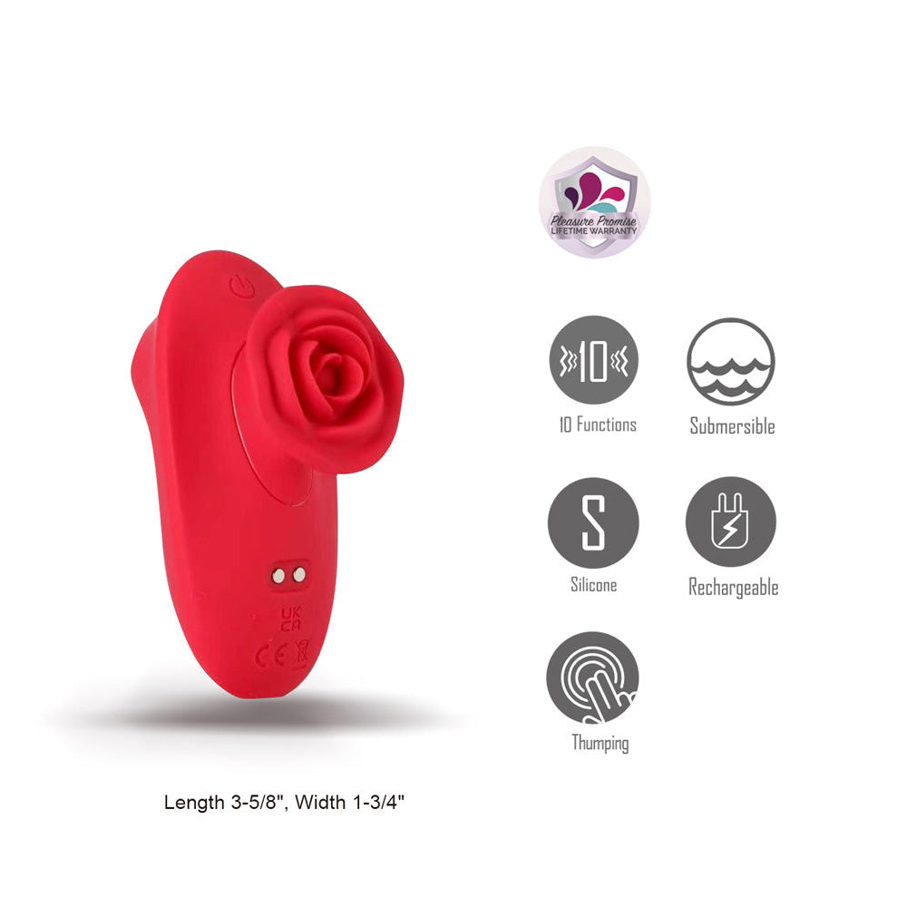Maia SOLA USB Rechargeable Thumping Finger Vibrator > Vibrators > Finger Vibrators