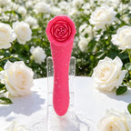 Maia ROZA 18.4cm USB Rechargeable Dual Ended Vibrator > Sex Toys For Ladies > Rose Stimulators