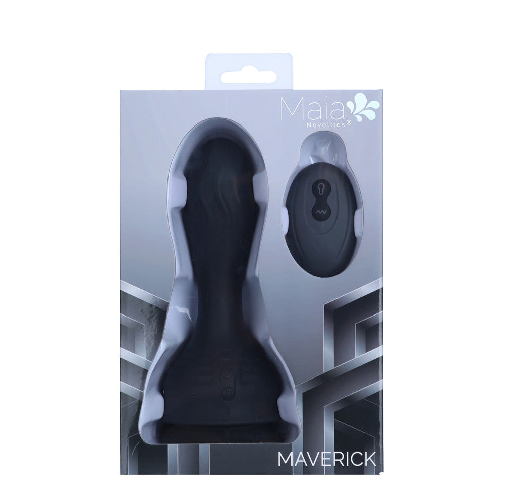 Maia Maverick – 16.5 cm USB Rechargeable Inflatable Vibrating Butt Plug > Anal Range > Anal Probes