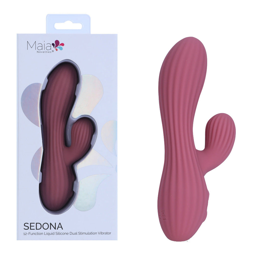Maia Sedona – 15.2 cm USB Rechargeable G-Spot Vibrator Purple > Vibrators > G-Spot