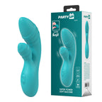 Party Up Dalida Teal 16.2 cm Rabbit Vibrator Teal > Vibrators > Ladies > Rabbit