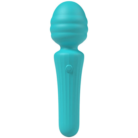 Party Up Duuna Teal 16.9 cm Massage Wand Electric Massager