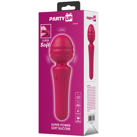 Party Up Duuna – USB Rechargeable 16.9 cm Massage Wand > Sex Toys > Massage Wands