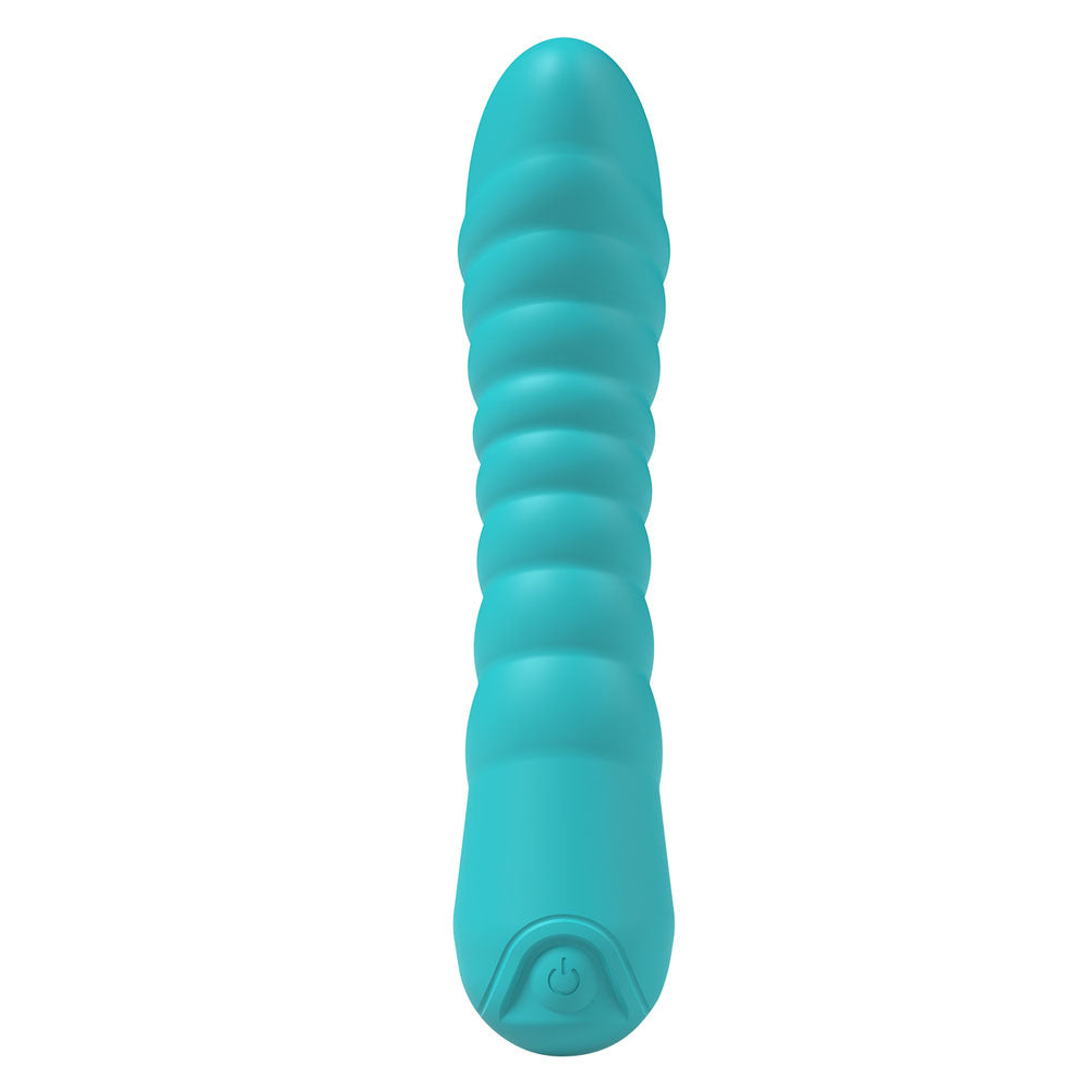 Party Up Jaylei (Teal) – USB Rechargeable 14.6 cm Vibrator > Vibrators > Standard Vibrators