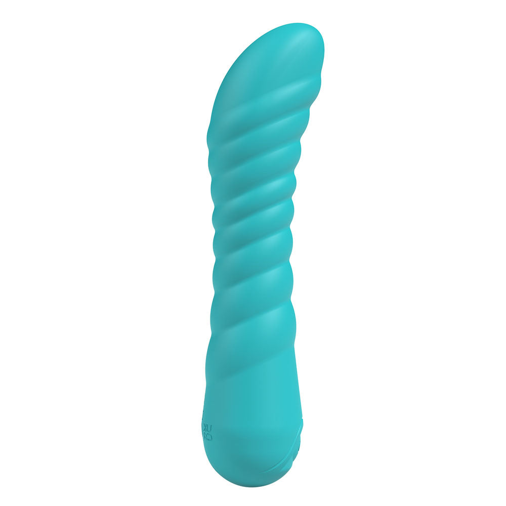 Party Up Jaylei (Teal) – USB Rechargeable 14.6 cm Vibrator > Vibrators > Standard Vibrators