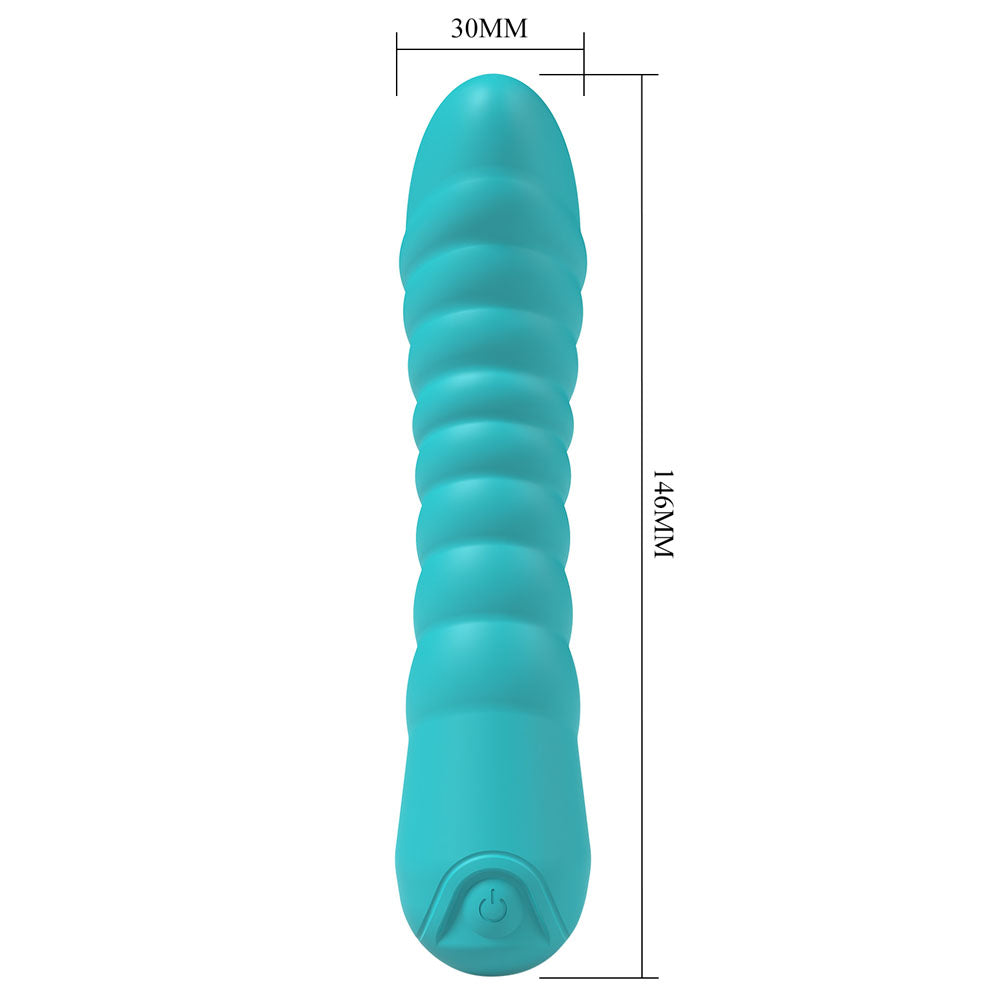 Party Up Jaylei (Teal) – USB Rechargeable 14.6 cm Vibrator > Vibrators > Standard Vibrators