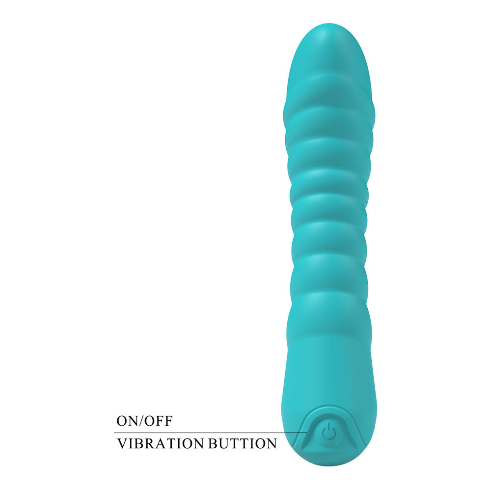 Party Up Jaylei (Teal) – USB Rechargeable 14.6 cm Vibrator > Vibrators > Standard Vibrators
