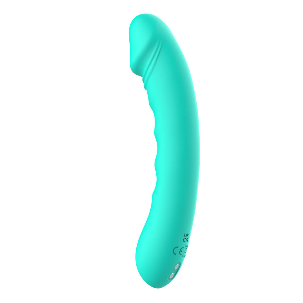 Party Up Niki (Teal) – USB Rechargeable 15.4 cm Vibrator > Vibrators > Standard Vibrators