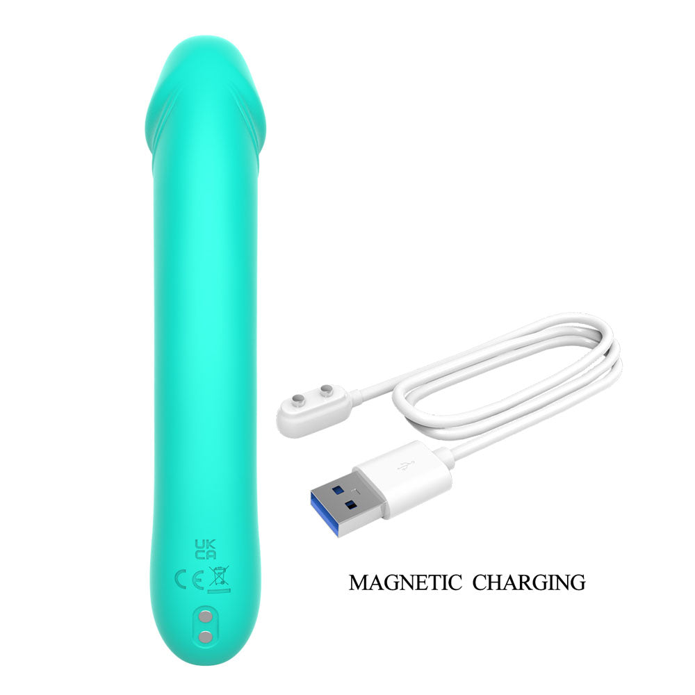 Party Up Niki (Teal) – USB Rechargeable 15.4 cm Vibrator > Vibrators > Standard Vibrators