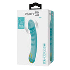 Party Up Niki (Teal) – USB Rechargeable 15.4 cm Vibrator > Vibrators > Standard Vibrators