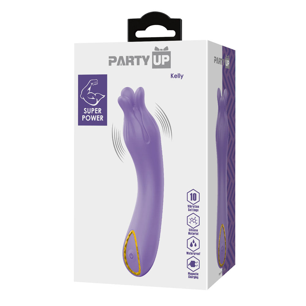 Party Up Kelly – USB Rechargeable 13.7 cm Vibrator > Vibrators > Standard Vibrators