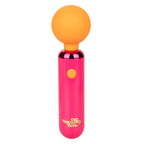 Naughty Bits Home Cumming Queen Vibrating Wand Pink and Orange Silicone Personal Massager > Sex Toys > Mini Massagers
