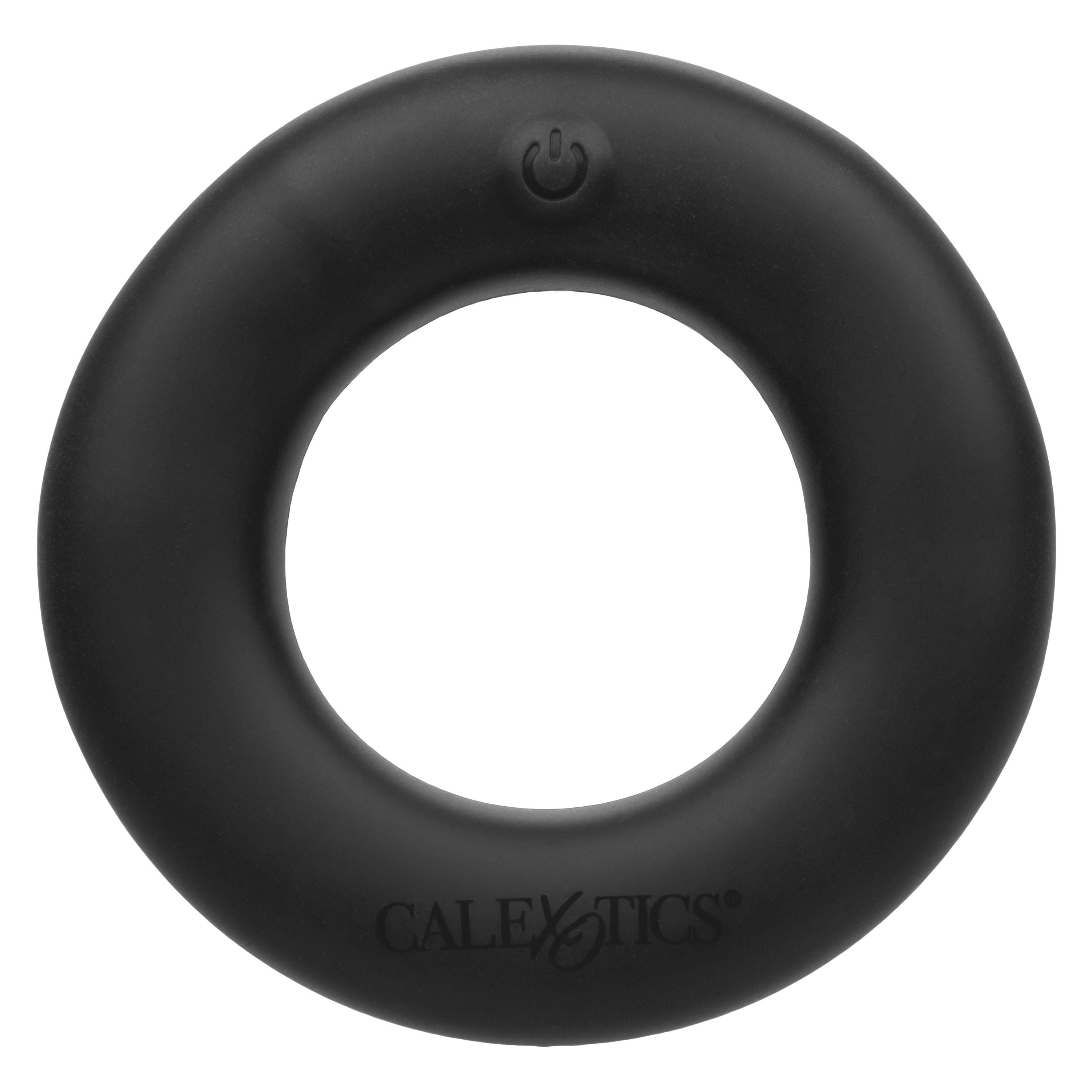 Link Up Optimum Black Dual-Density Silicone Vibrating Enhancer and Ultra-Soft Textured Support Ring > Cock Ring > Vibrating
