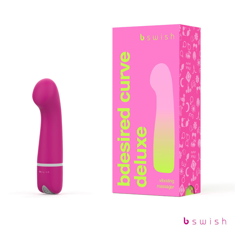 Bdesired Deluxe Curve Rose Waterproof 6-Function Massager