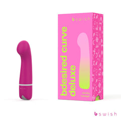 Bdesired Deluxe Curve Rose Waterproof 6-Function Massager