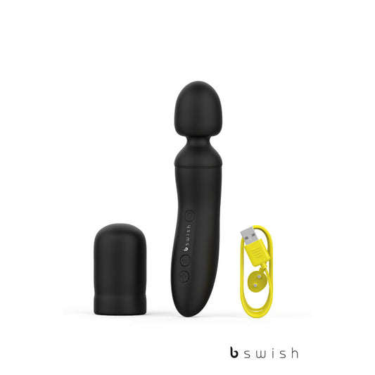 Bthrilled Premium – Noir 21 cm Rechargeable Massage Wand