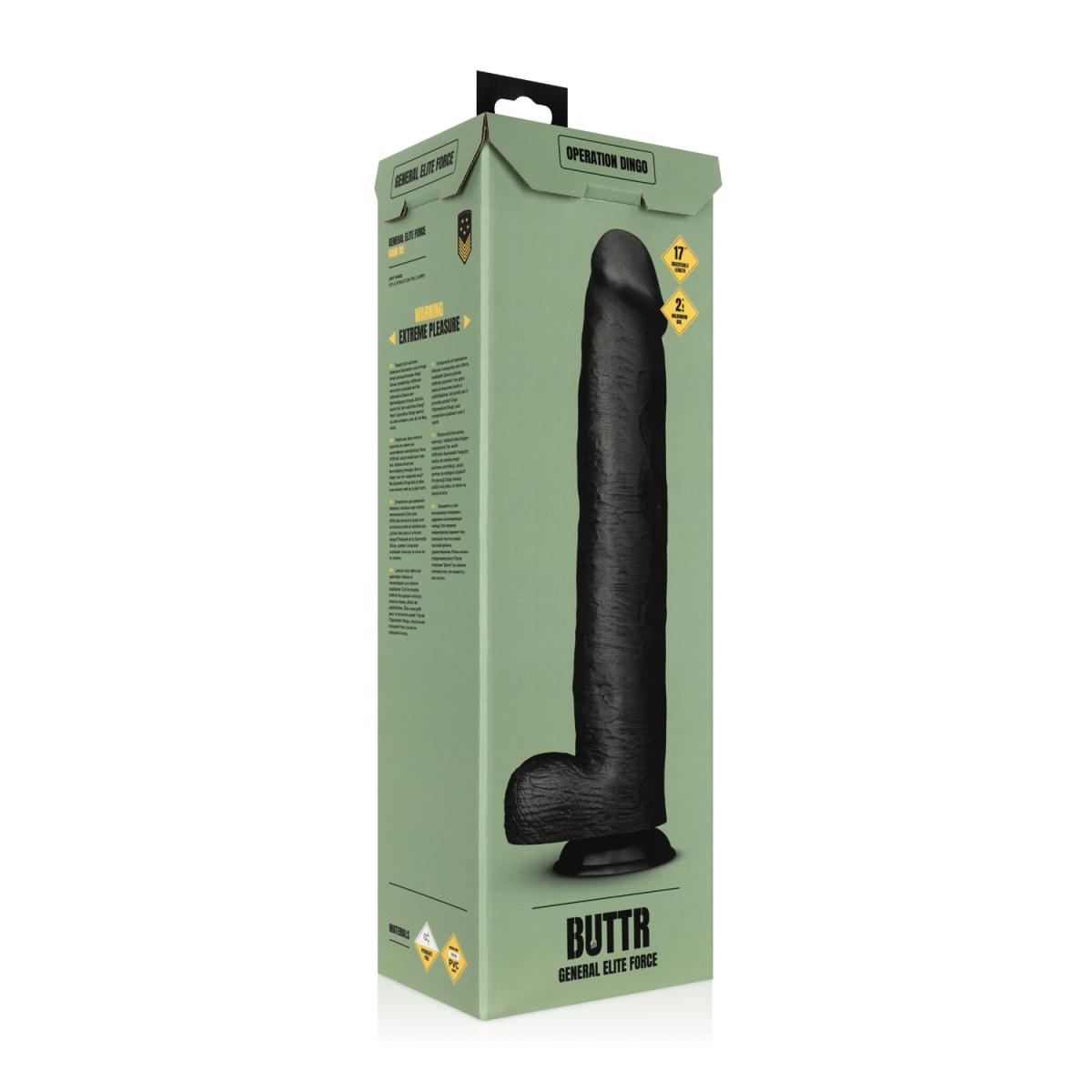Operation Dingo 43.2cm Huge Realistic Dildo with Strong Suction Base > Dildos > Oversized Toys