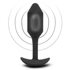 b-Vibe Vibrating Snug Plug Medium – Silicone Anal Vibrator > Anal Range > Vibrating Butt Plugs