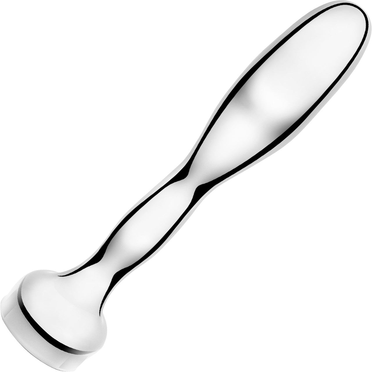 b-Vibe Stainless Steel Prostate Plug 300g Body Safe Heavy Metal P-Spot Massager > Anal Range > Prostate Plugs
