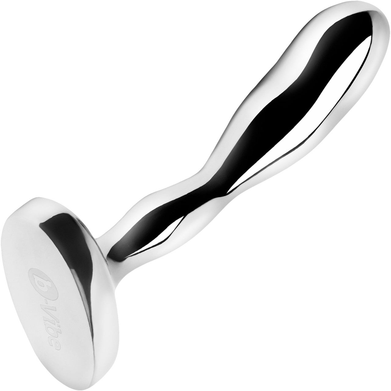 b-Vibe Stainless Steel Prostate Plug 300g Body Safe Heavy Metal P-Spot Massager > Anal Range > Prostate Plugs