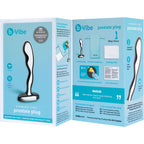 b-Vibe Stainless Steel Prostate Plug 300g Body Safe Heavy Metal P-Spot Massager > Anal Range > Prostate Plugs