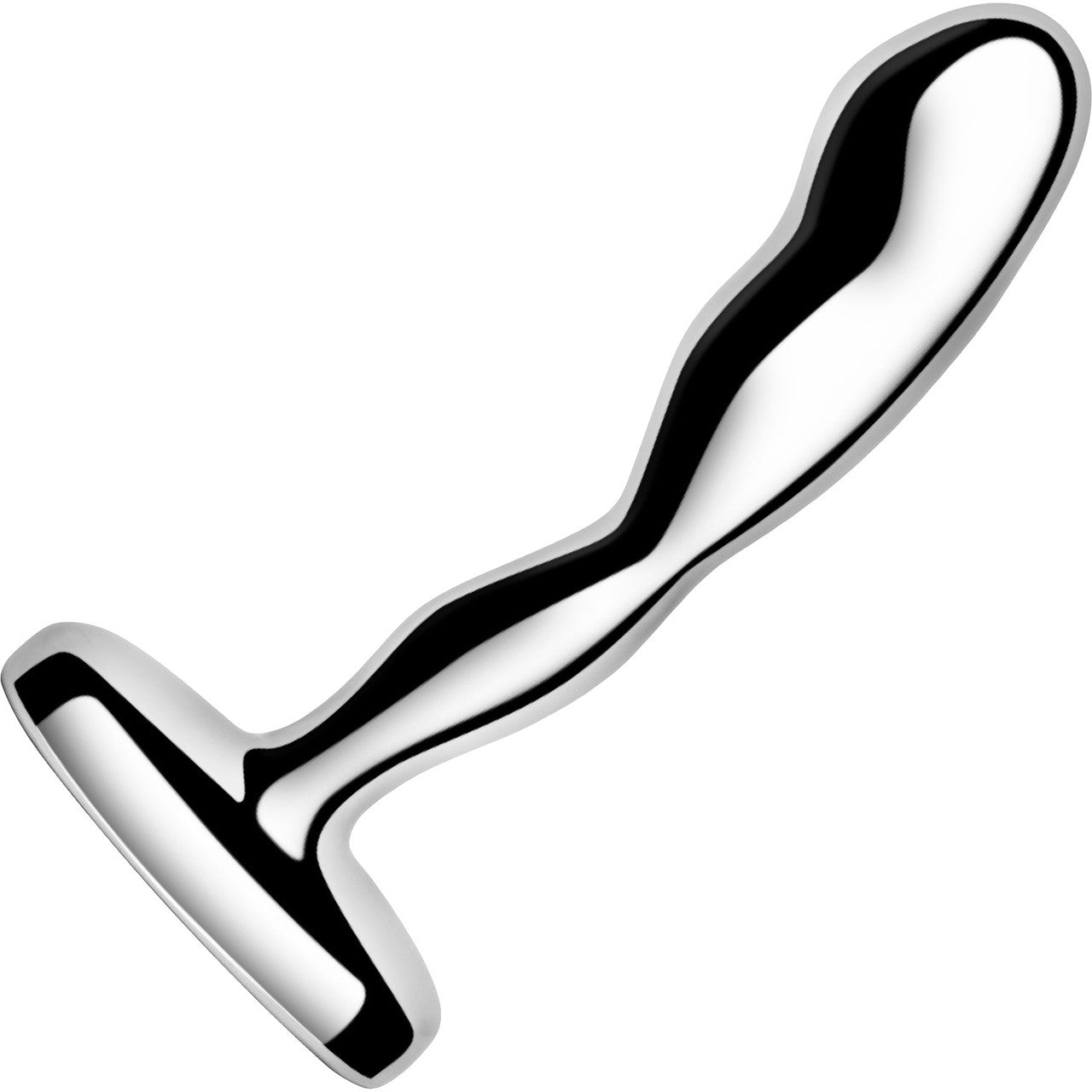 b-Vibe Stainless Steel Prostate Plug 300g Body Safe Heavy Metal P-Spot Massager > Anal Range > Prostate Plugs