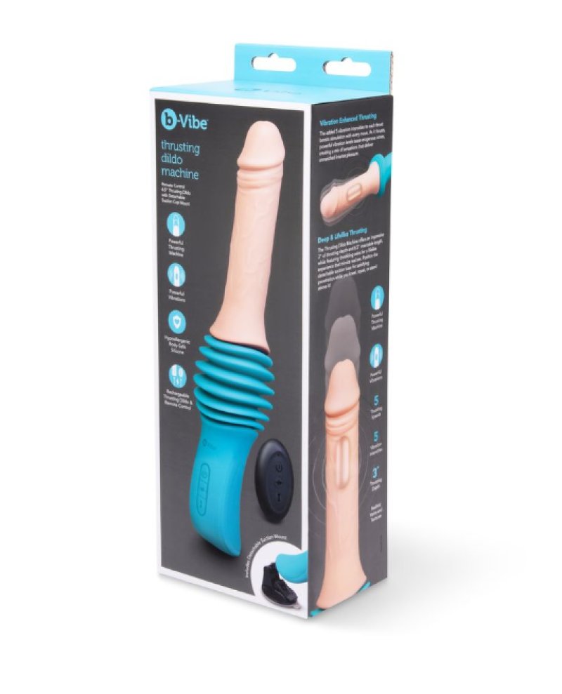 b-Vibe Thrusting Machine – Remote-Controlled Device with Realistic Dildos Default Title > Sex Toys > Sex Machines Main image