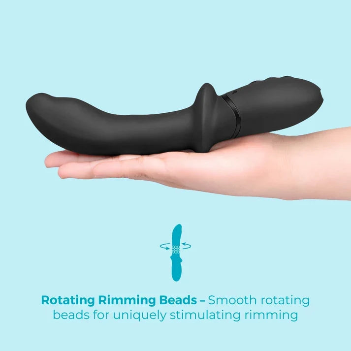 b-Vibe Rimming P-Spot Vibe – Ergonomic Vibrating P-Spot Vibrator > Anal Range > Prostate Plugs
