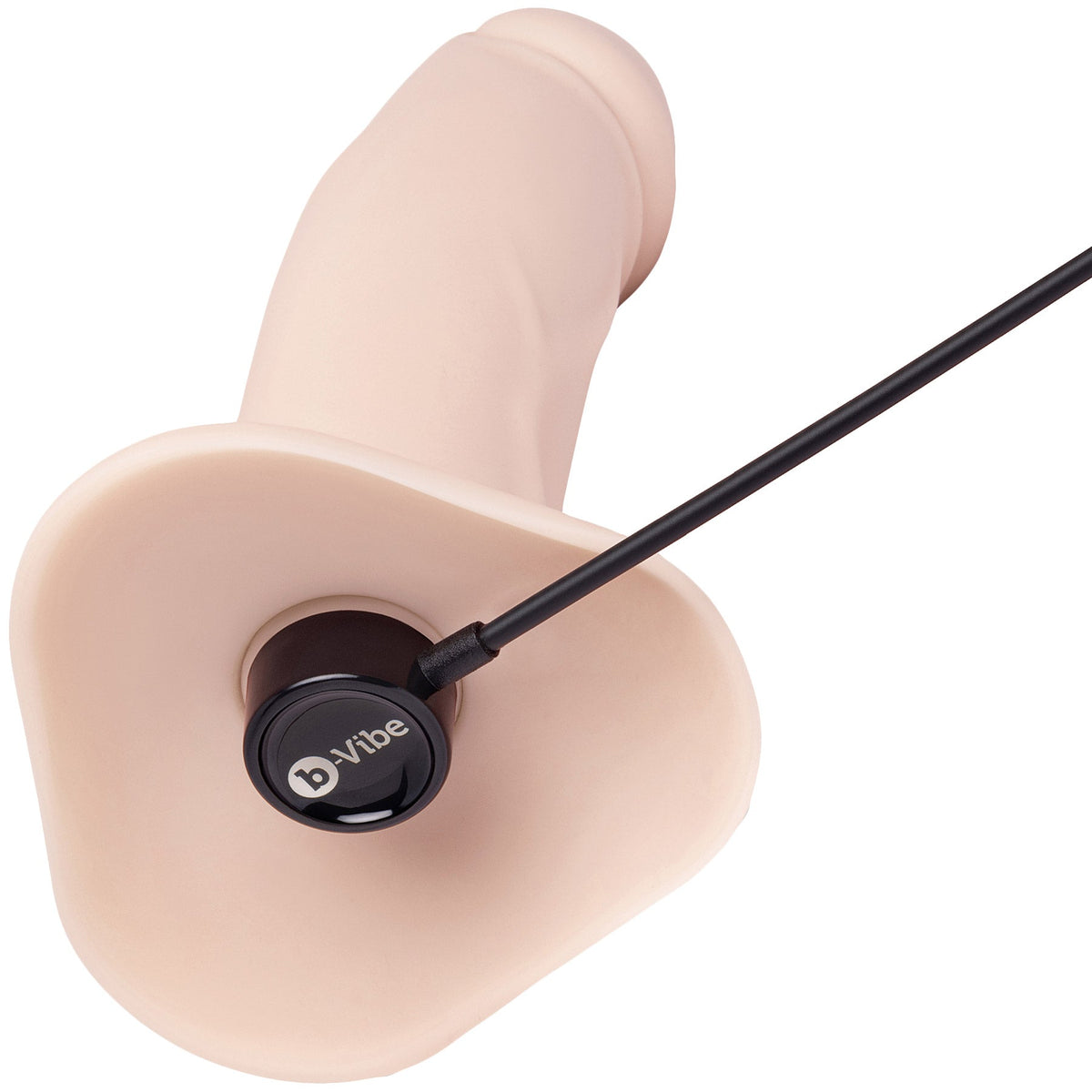 b-Vibe Every Body (Black) – Vibrating Realistic Strap-On Kit with 6.5 Inch Dildo > Dildos > Strap On Dildos