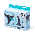 b-Vibe Strap-It-On Anal Training Kit – 7 Inch Harness and Silicone Dildos Set > Dildos > Strap On Dildos