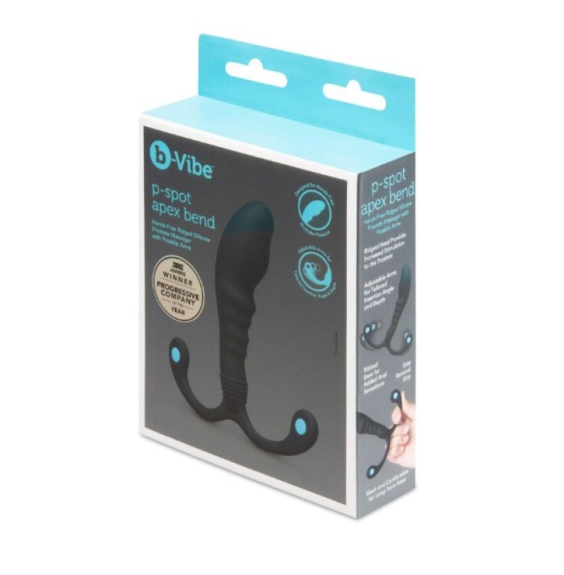 b-Vibe P-Spo Apex Bend – Posable Silicone Prostate Massager > Anal Range > Prostate Plugs