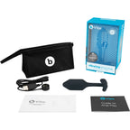 b-Vibe Vibrating Snug Plug Medium – Silicone Anal Vibrator > Anal Range > Vibrating Butt Plugs