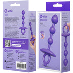 b-Vibe Butties Zip Silicone – Slim Silicone Anal Beads > Anal Range > Anal Beads
