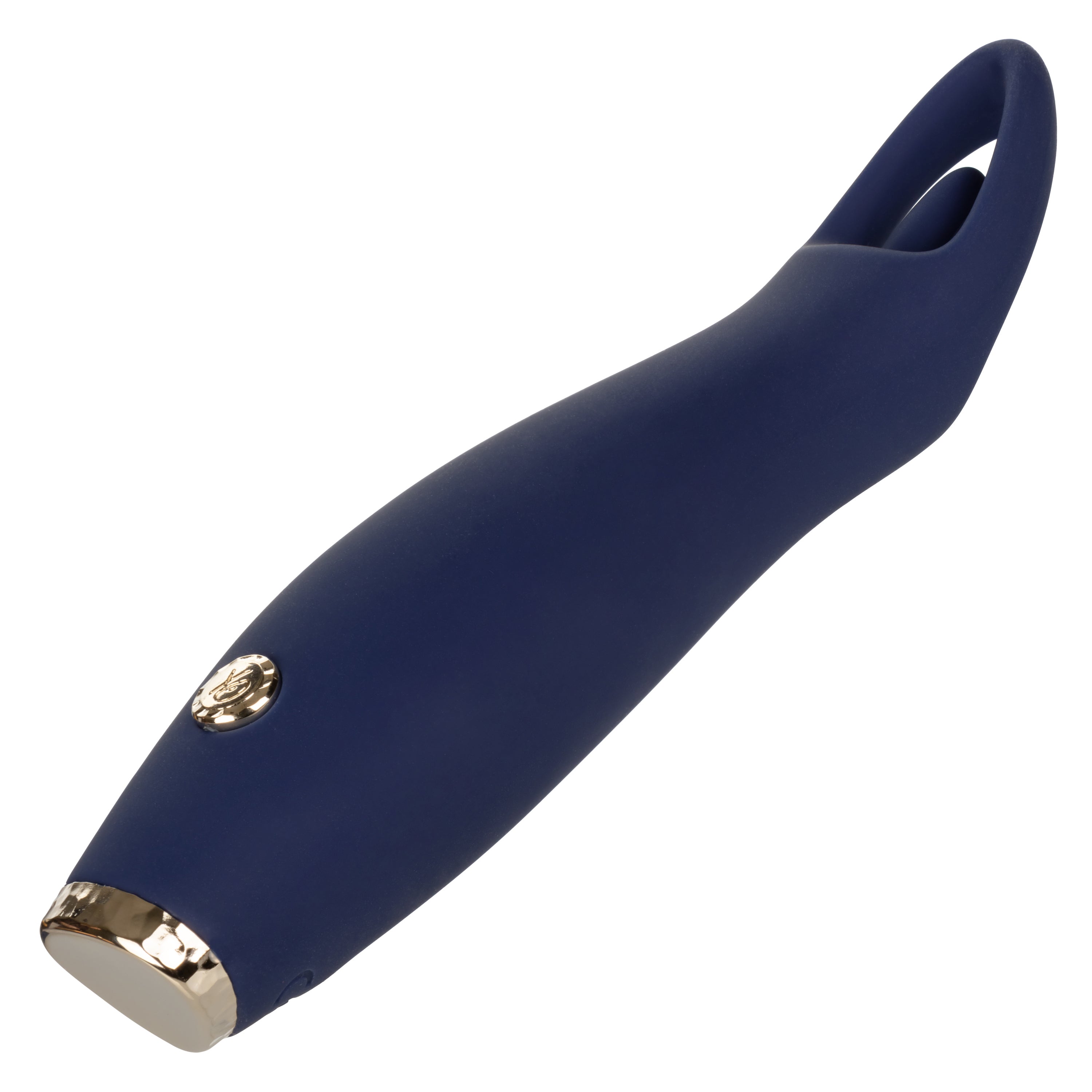 Chic Jasmine Navy Blue 6.25 Inch Dual Motor Silicone Vibrator with 10 Speeds and Rechargeable > Vibrators > Standard Vibrators