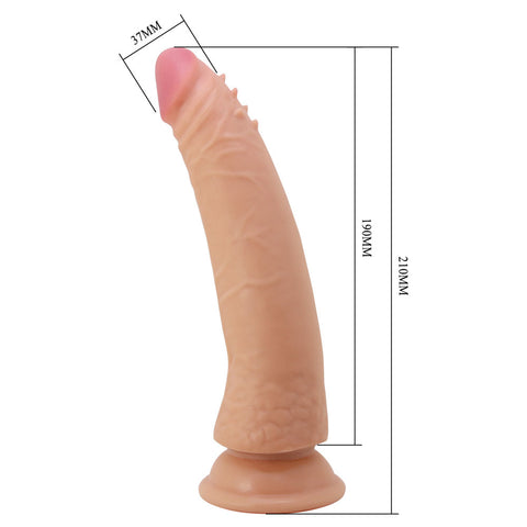 Party Up Steven Slide Skin Dong 21 cm Flexible Dildo DONGS