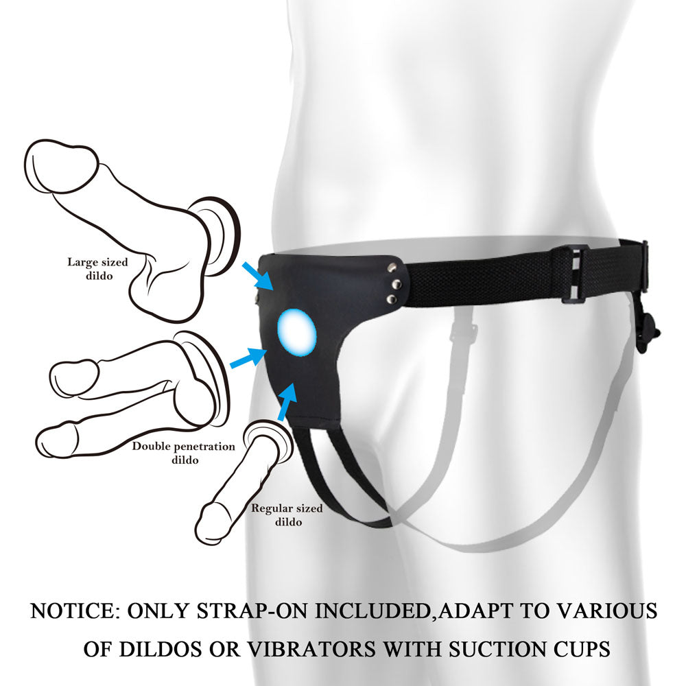 Party Up Nick Strap-On Harness - Adjustable Strap-On Harness No Probe Included STRAP-ONS
