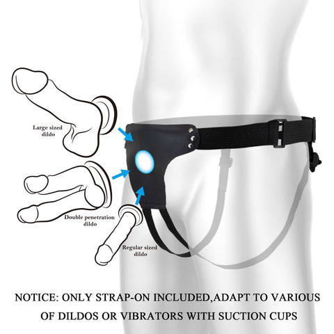 Party Up Nick Strap-On Harness - Adjustable Strap-On Harness No Probe Included STRAP-ONS