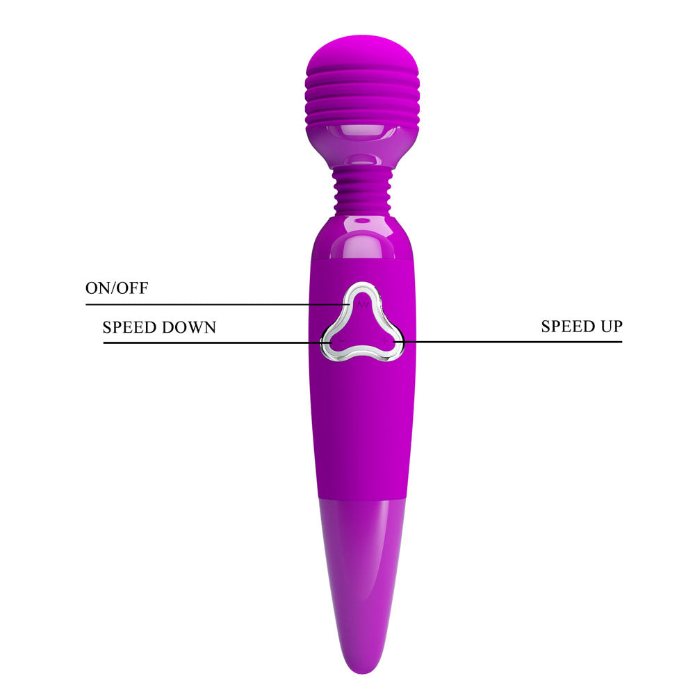 Party Up Bruce Wand USB Rechargeable 25 Centimeter Massage Wand > Sex Toys > Massage Wands