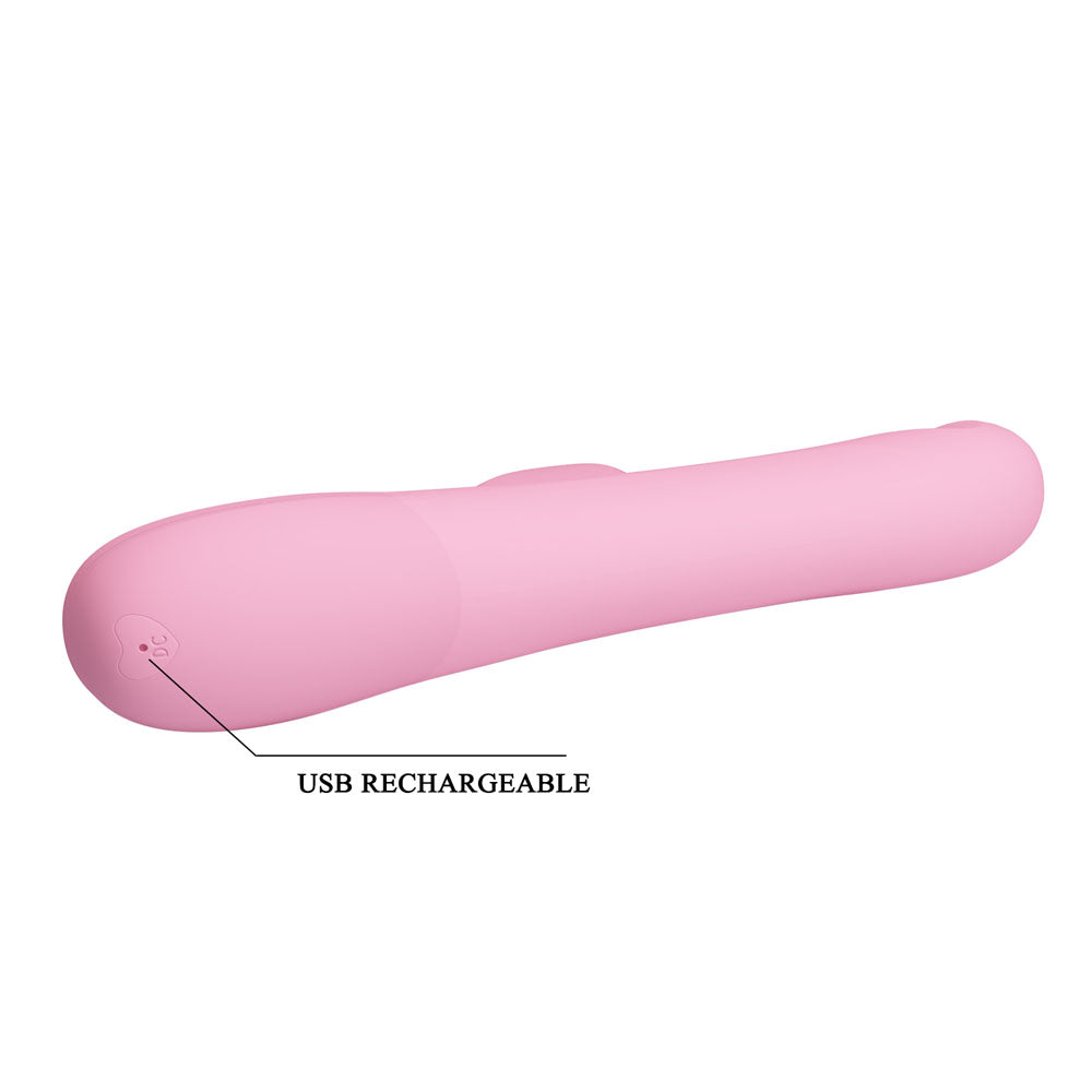 Party Up Dean Wavy Rotation Vibe 23.8 cm Rotating Rabbit Vibrator > Vibrators > Ladies > Rabbit