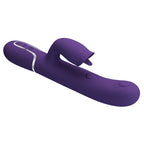 Party Up Alan Dual Motor Vibrator 22.8 Centimeters with Licking Clit Stimulator and Thumping Shaft > Vibrators > Ladies > Rabbit