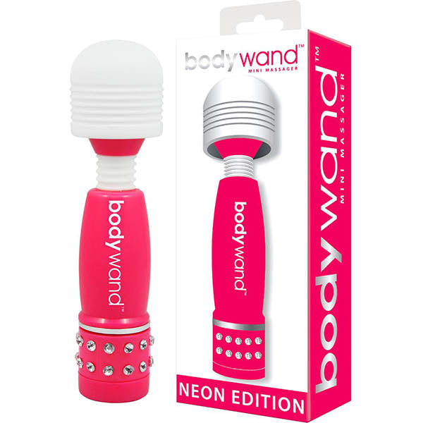 Bodywand Mini Massager Neon Edition in Pink Secondary image