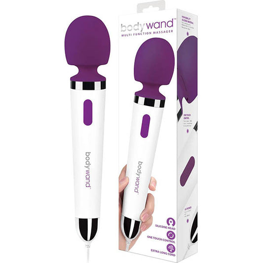 Bodywand Multi Function Massager - Mains Powered Massager Wand - Purple