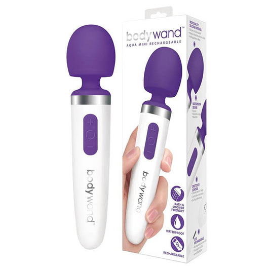 Bodywand Aqua Mini Rechargeable Massager Wand – Purple