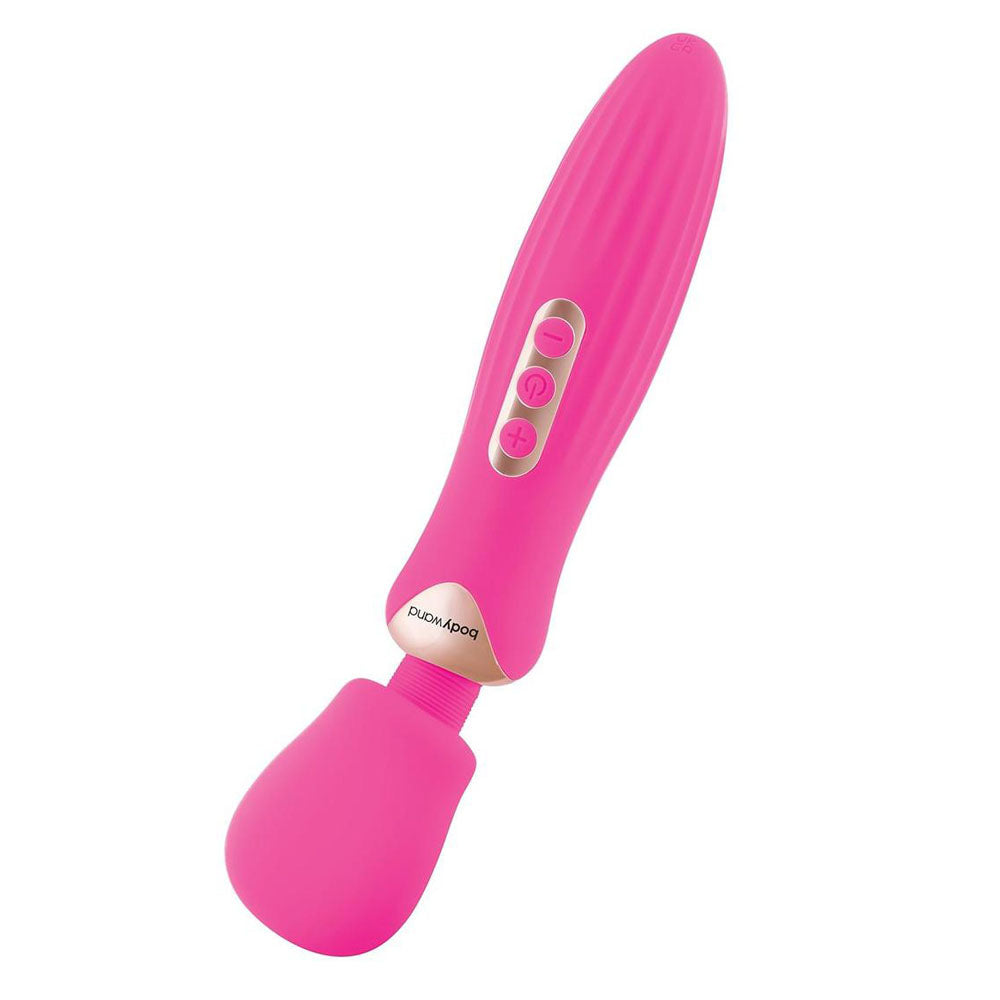 Bodywand Rumble Wand 10 Inch (Black) – USB Rechargeable Massage Wand > Sex Toys > Massage Wands