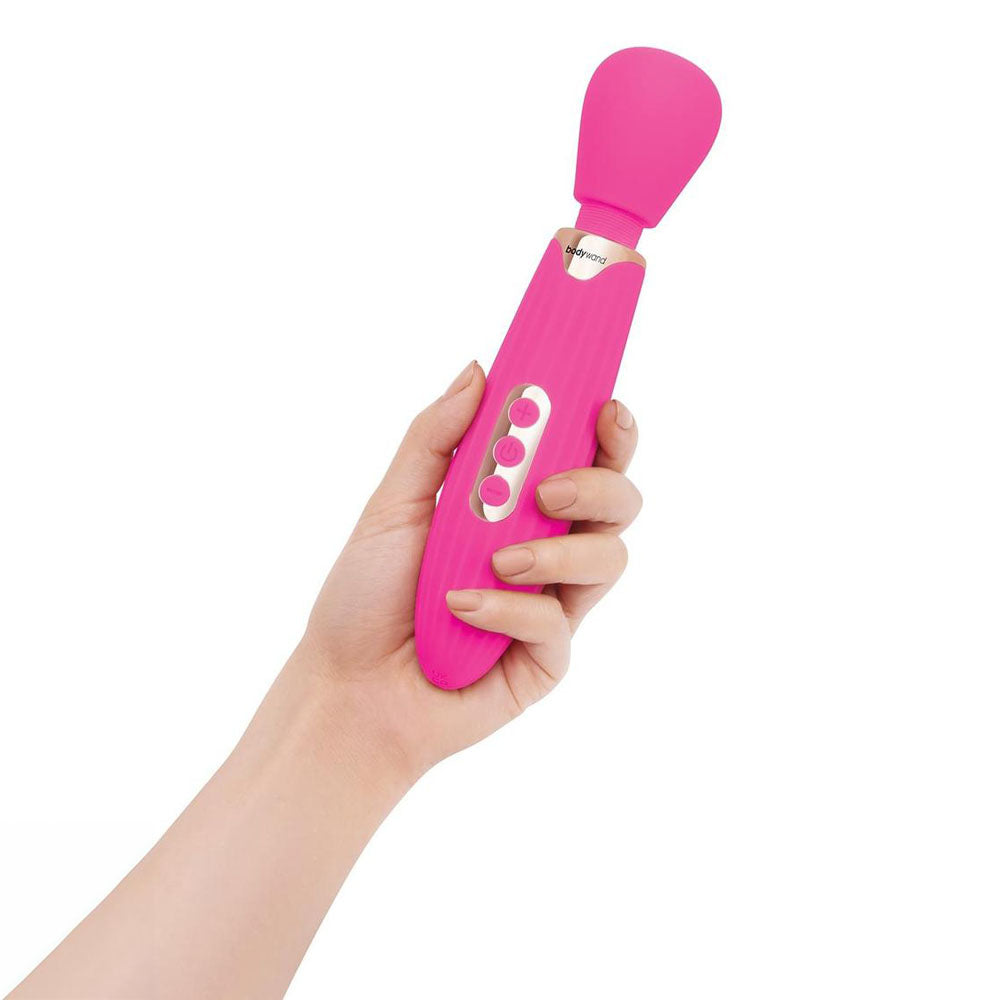 Bodywand Rumble Wand (Black) – USB Rechargeable 8 Inch Powerful Massage Wand > Sex Toys > Massage Wands